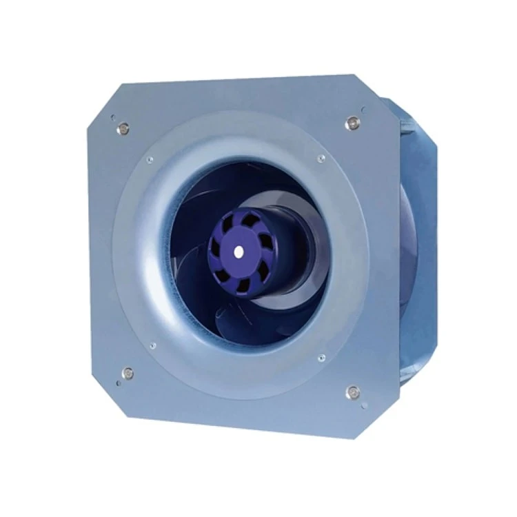 250mm 115V EC Air Blowing Backward Curved Plug Fans With CE And RoHS For Cooling factory